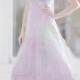 Small Opalescent Halter Wedding Dress Dress With Tuille Overlay And Train Custom Order For Your Wedding