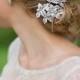 Vintage Style Floral Haircomb