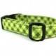 Gingham Dog Collar - Green Tonal Gingham Dog Collar / Boy Dog Collar / Green Dog Collar / Wedding Dog Collar