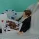 Wedding Cake Topper Poker Chips Blackjack Card Playing Player Groom Themed w/ Bridal Garter Bride Drags Pulls Humorous Cards Funny Fan Top