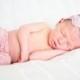 Pink Knitted Newborn Shoot by Liesl Cheney Photography 