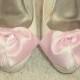 Vintage Style Shoe Clips, Satin Bows, Light Pink, White or Ivory, Shoe Clips for Bridal Shoes, Everyday Shoes