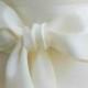 Ivory or White Satin Ribbon Sash - Ribbon Sash -Bridal Sash - Bridesmaid Sash -Double Face Ivory Ribbon 3 inch