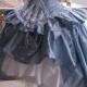 Alice in Wonderland Wedding Gown - Corset Fairytale Dress- Through the Looking Glass -Tim Burton-Custom to Order