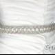 SALE KATE Wedding bridal crystal sash , belt