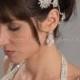 Bridal Hair Vine Comb, Navette Rhinestone Burst Headpiece, Rhinestone Hair Comb, Wedding Headband - Veronica