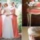 Pretty Peachy Blush Tones   Gold Wedding Inspiration