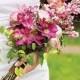Pink Presentation Wedding Bouquet - Flat