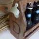 Beer Tote Personalized and Engraved for Groomsmen, Groom, Dad, Birthdays, Christmas Gifts