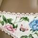 Bridal Panties English Garden Print Ivory Knickers Butterflies, Blue, Pink Peony Roses Handmade Wedding Lingerie MADE TO ORDER