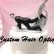 Personalized Wedding Cake Topper - Funny Cake Topper - Escaping Groom - Bride With The "Upper Hand" - Weddings - Cake Topper - Funny