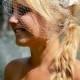 Wedding Ivory bridal hair fascinator