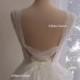 Iris - Retro Style Bridal Gown. Ivory Lace Tea Length Wedding Dress. Vintage Look.