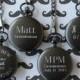 Personalized Gunmetal Pocket Watch - Groomsmen Gift - Fathers Day Gift - Best Man Gift - Engraved - Customized - Monogrammed for Free