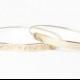Latitude & Longitude 14K Gold Filled Bangle, Personalized Bracelet,  Personalized Wedding Gift, Customized Gold Jewelry, Coordinate Bracelet