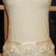 The Marashatra Bridal Couture Silk Hip/Sash Belt-Swarovski Crystals Pearls-White or Ivory- CRBoggs Original