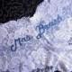 White Lace Bridal Panties, Cheeky Custom Bridal Lingerie, Wedding Underwear, Bling Panties, Bride Lace Knickers, Personalized Text Panties