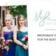 Bridal Party Styling With Style My Bridal   A Giveaway!
