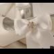 Rose gold bridal shoıe clips-Vintage inspired art deco rhinestone bow shoe clips-Vintage wedding - Bridal shoe clips -Wedding accesories