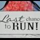 Last Chance to run, funny wedding sign, ring bearer sign, flower girl, rustic sign, custom colors, you choose colors