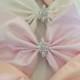 Big Bow with crystals by Isabella Couture - Pink Bow - Flower Girl Dress - Crib Bows - ALL COLORS