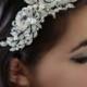 Bridal Headband, Hair Accessories, Wedding Head band, Swarovski tiara, pearl headband, Crystal headband