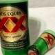 Dos Equis Shot Glass Chaser Set. Recycled Glass Bottle. Man Cave. Groomsmen Gift.