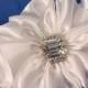 BASHFUL BRIDE BLING wedding garter in white a Peterene  design Rhinestones and Crystals