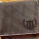 Monogrammed Leather Wallet - Personalized, Engraved, Groomsmen Wallets