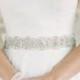 Wedding Dress Sash - Rhinestone - Pearl - Swarovski - GEORGIA Sash - BEST SELLER