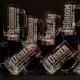 Groomsmen Gift Set - 8 Personalized Groomsmen Mugs - Groomsmen Beer Mugs - Sandblasted Mugs - 16 Ounce Beer Mugs - Engraved Mugs