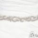 SALE LOVELY Crystal wedding bridal pearl sash , belt