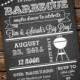 Chalkboard Couples Shower BBQ Invitation - Couples Shower BBQ - I Do BBQ Invitation - Instant Download and Edit with Adobe Reader