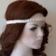 Wedding Hair Accessory, Pearl Wedding Headband, Bridal Pearl Headband, Wedding Headband Lace and Pearl, Bridal Hair Accessory
