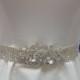 Rhinestone Bridal Sash, Wedding Gown Accessory, Crystal Wedding Sash,  Bridal Wedding Belt