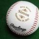 Personalized Engraved Baseball Rawlings Ring Bearer Groomsman Best Man Usher Wedding Party Gift Keepsake Logo