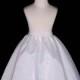 Petticoat slip underskirt crinoline dress satin for flower girl dress wedding pageant bridesmaid bridal recital Small medium large x-large