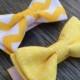 Boy's Yellow Bow Tie - Yellow Groomsmen Ties -- Yellow Wedding - Golden Yellow Ties - Yellow Polka dot Ties - Ringbearer Tie - Easter Bowtie