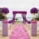 Wedding Day Look: Purple Paradise