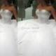 2014 Bling Bling Big Poofy Wedding Dresses Custom Made Plus Size Tulle Ball Gown Beads Crystal Vestidos De Novia Puffy Ballgown Dress Online with $146.86/Piece on Hjklp88's Store 