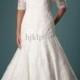 Slim A-line Silhouette Features Beautiful Lace Appliqu Sheer Lace Sleeves Add Elegance Modest Wedding Dresses Bridal Gown Online with $129.24/Piece on Hjklp88's Store 