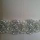 SALE - Wedding Belt, Bridal Belt, Sash Belt, Crystal Rhinestones & Pearls - Style B2999C