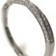 Mobius Diamond Ring - 18k White Gold and Diamonds Ring , Eternity Ring, Eternity Band, Twisted wedding band, mobius engagement rin