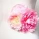 Bridal Couture - Pink Blush Flowers Sash Belt - Wedding Dress Flower Sashes Belts