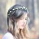wedding accessories, bridal headband, woodland wedding, bridal headpiece, rustic wedding country chic woodland wedding berries halo
