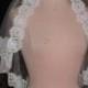 Vintage Short Chantilly Lace Mantilla Bridal Veil