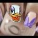 Disney Nail Art *daisy Duck*
