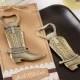 96 "Just Hitched" Cowboy Boot Bottle Openers