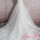 Wedding Dress,Wedding Gown, Princess Style Bridal Gown, Hand-made Flower Wedding Dress, A-line Wedding Dress