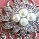 Bridal Shoe Clips,Vintage Style, Silver, Pearl, Crystal, Shoe Clips,Wedding Accessories, Rhinestone shoe clips